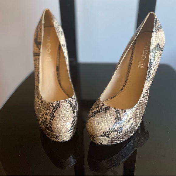 Aldo snake skin 6 inch stiletto - Picture 10 of 11